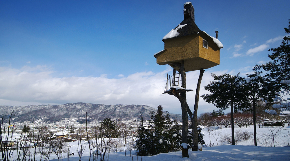 teahouse, architecture, treehouse, japan, fujimori, 